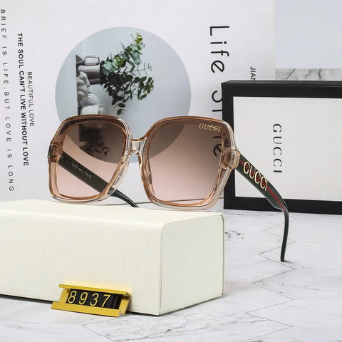 4 Colors Classic Big Frame Trendy Sunglasses